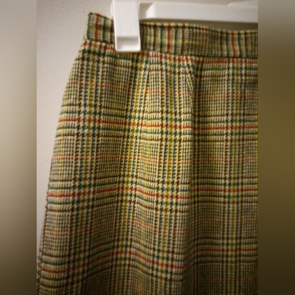 VintageWorthington, Women's, Skirt, Size 16P, Color Tan, Red, Blue, Brown - Picture 2 of 4